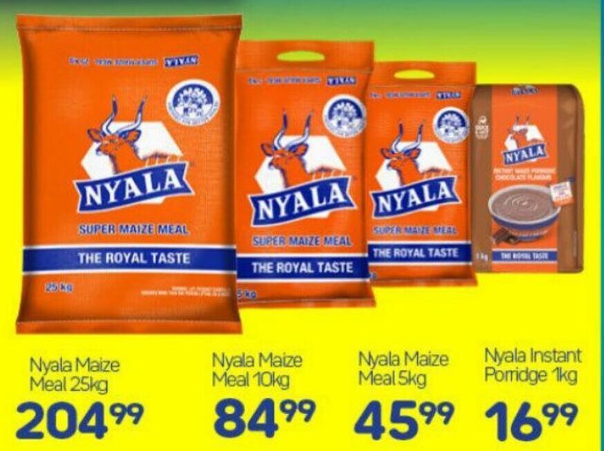 Nyala Maize Meal 25kg offer at Super Save