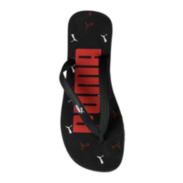 Puma men's first flip black sandal 