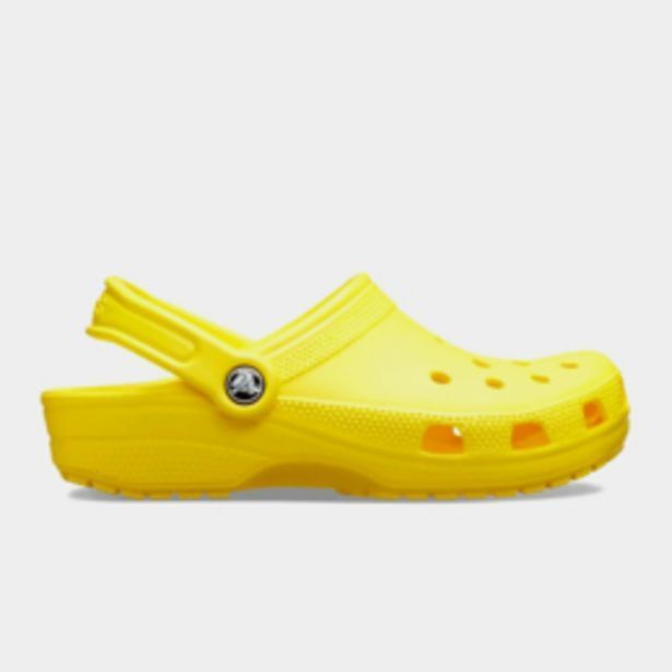 Crocs classics classic yellow clog offer at Sportscene