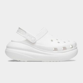 Crocs women's crush white clog