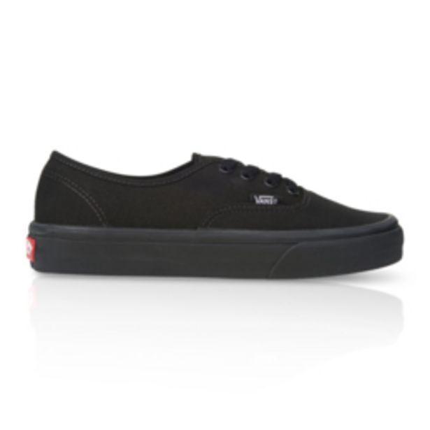 Vans junior authentic black sneaker offer at Sportscene