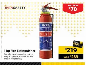 1 kg fire extinguisher