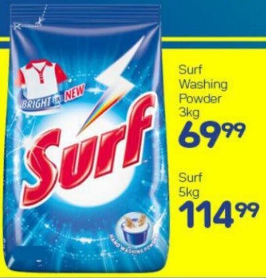 Surf Washing Powder 3kg offer at Super Save
