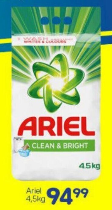 Super Save Ariel 4,5kg offer