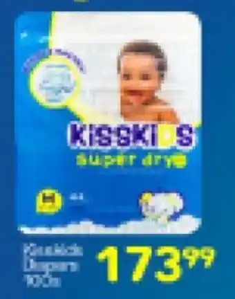 Super Save Kisskids Diapers 100's offer