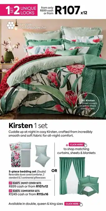 Kirsten 5-piece Bedding Set (double)