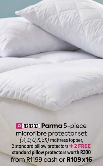 HomeChoice Parma 5-piece Microfibre Protector Set offer