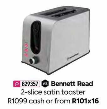 HomeChoice Bennett Read 2-slice Satin Toaster offer