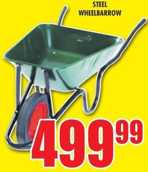 Steel Wheelbarrow offer at Boxer Build