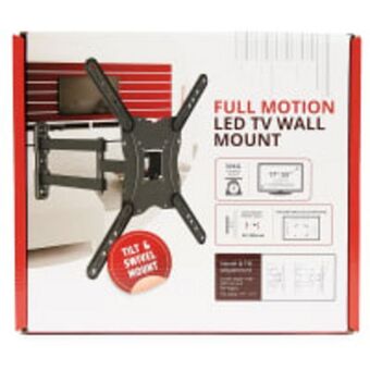 Cash Crusaders Full motion led tv wall mount (17 - 55-inch) offer