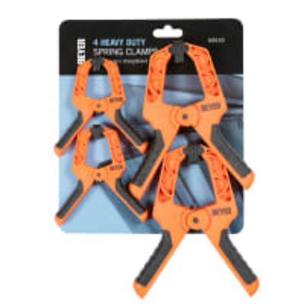 Beyer heavy duty spring clamps offer at Cash Crusaders