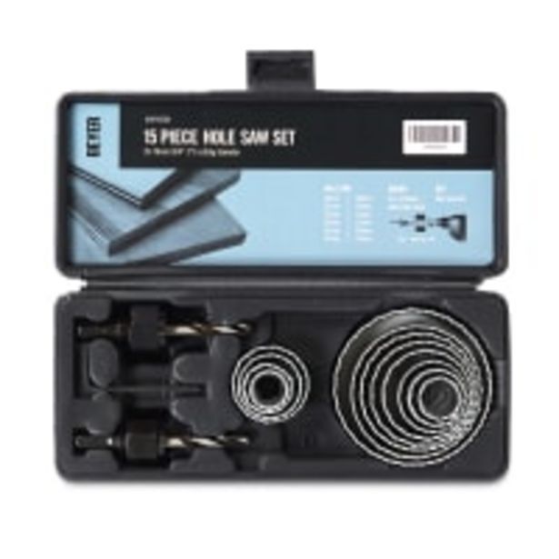 Cash Crusaders Beyer 15-piece hole saw set offer