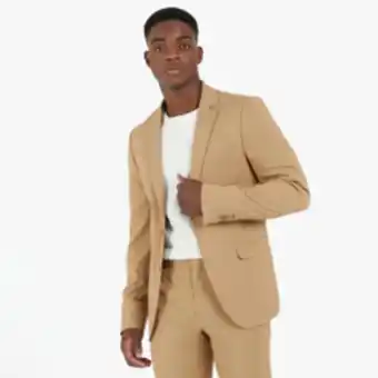 Markham Mkm camel skinny single-breasted jacket offer