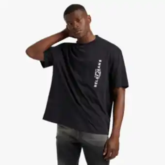 Markham Rj black boxy pocket t-shirt offer