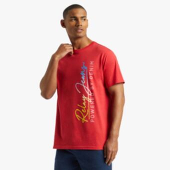Markham Rj red slim fit t-shirt offer