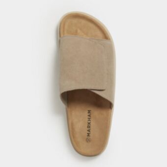 Mkm natural smart seude slide