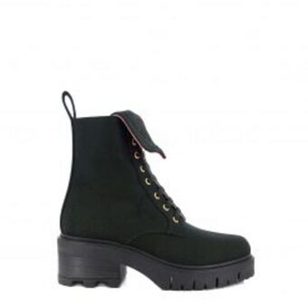 Europa Art Group Combat lace up ankle boot – black offer