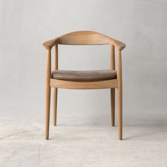 Punto dining chair - natural caramel