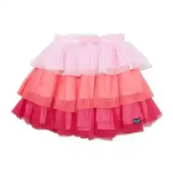 Kid girl tiered mesh skirt