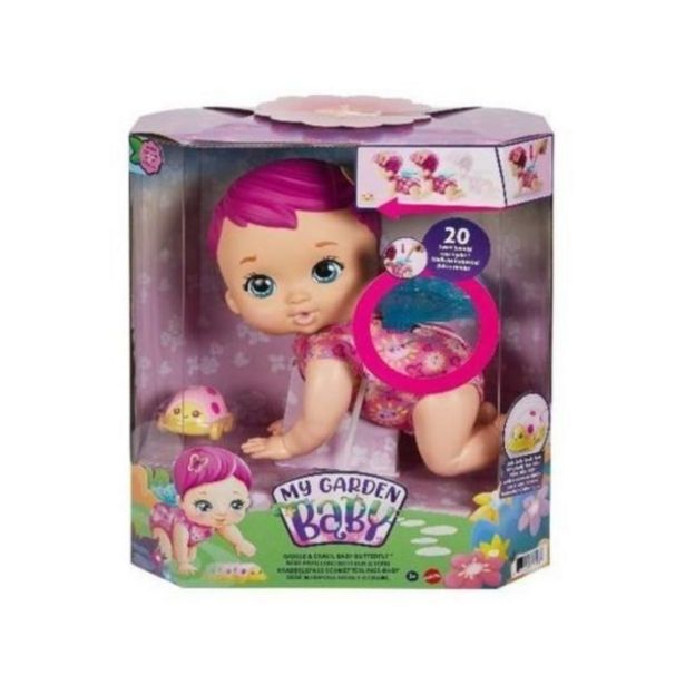 Toy Kingdom My garden baby feature crawling butterfly asst. offer