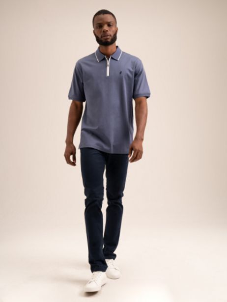 Polo Plain zip mercerised golfer offer
