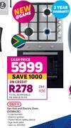Game Defy gas hob & electric oven dcb843e offer