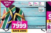 Game Hisense 58" premium uhd smart tv offer
