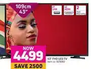 Game Samsung 43" (109cm) fhd led tv offer