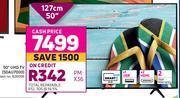 Game Samsung 50" (127cm) uhd tv 50au7000 offer