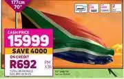 Game Samsung 70" (177cm) uhd tv offer