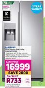Game Samsung 501l side by side fridge rs50n3c13s8 offer
