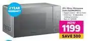 Game Hisense 20l mirror microwave oven h20moms11 offer