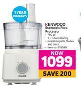 Game Kenwood essentials food processor offer