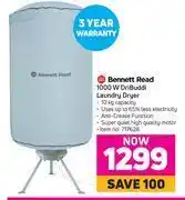Game Bennett read 1000w dribuddi laundry dryer offer