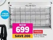 Game Eurolux 40w insect killer offer