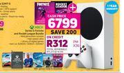 Game Xbox series s fortnite & rocket league bundle offer