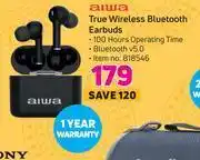 Game Aiwa true wireless bluetooth earbuds offer