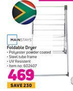 Game Mainstays foldable dryer offer