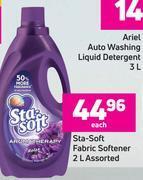 Game Sta soft fabric softener assorted-2l each offer