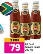Game All gold tomato sauce-for 3 x 700ml offer