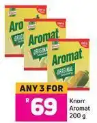Game Knorr aromat-for any 3 x 200g offer