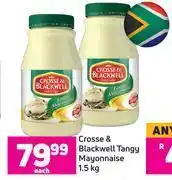 Game Crosse & blackwell tangy mayonnaise-1.5 kg each offer