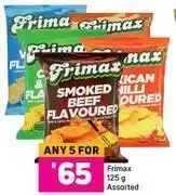 Game Frimax assorted-for any 5 x 125g offer