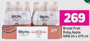 Brutal fruit ruby apple nrb 24 x 275 ml