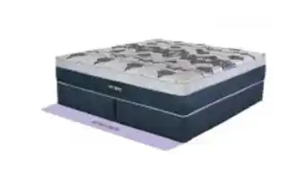 Restonic napier 183cm (king) firm bed set extra length