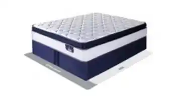 Sleepmasters Sertapedic aura 183cm (king) medium bed set offer