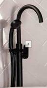 Builders Warehouse Lusso Roya Freestanding Bath Mixer (Black) offer