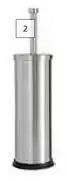 Builders Warehouse Lusso Metal Toilet Brush (Stainless Steel) offer