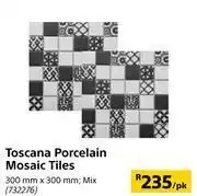 Builders Warehouse Toscana Porcelain Mosaic Tiles-300mm x 300mm Per Pack offer