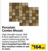 Builders Warehouse Porcelain Combo Mosaic-Per Pack offer